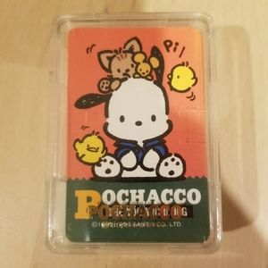Sanrio vintage rare pochacco mini playing card